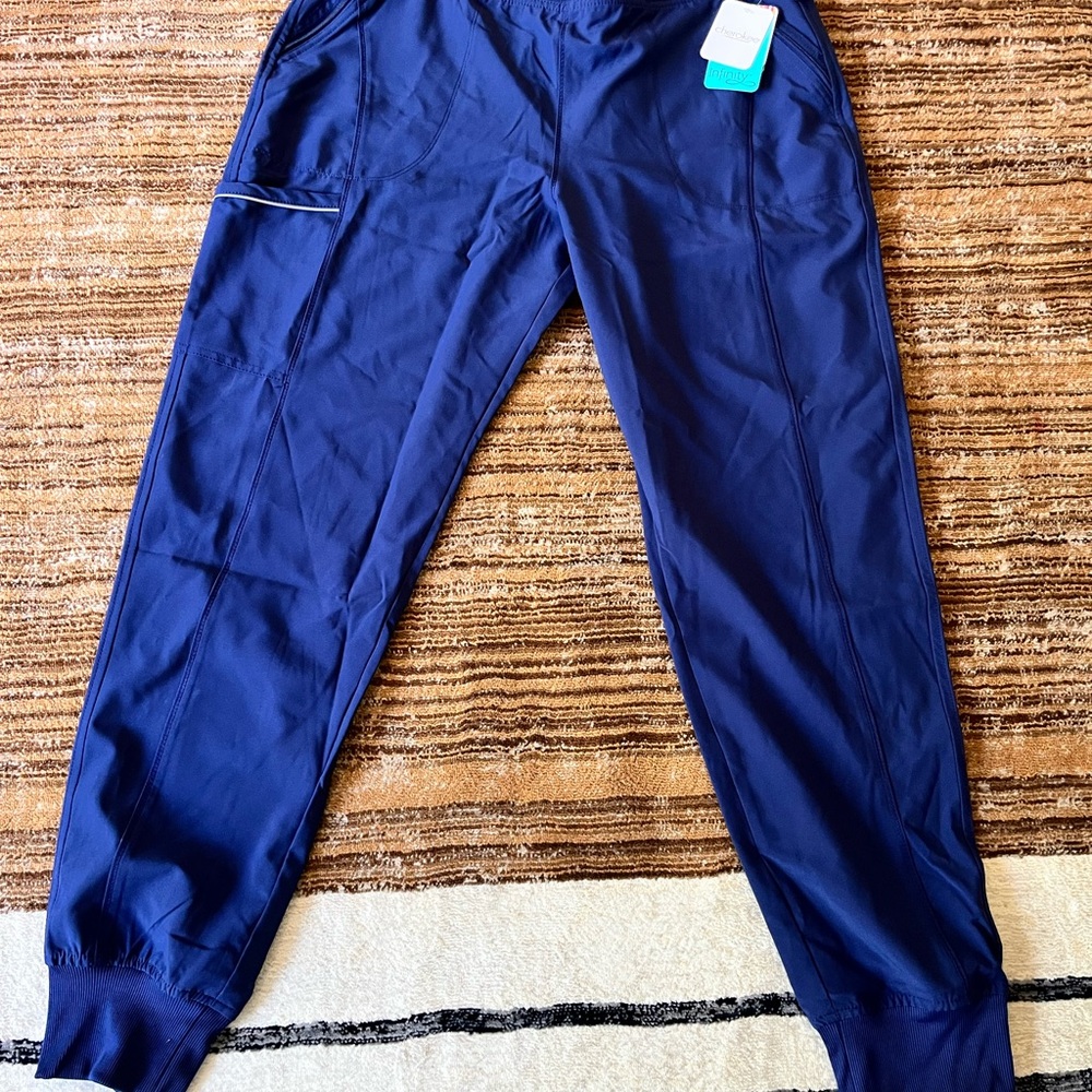 Navy Blue Jogger Pants LT